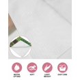 thumbnail image 6 of Spring Leaves Kitchen Dish Towels for Drying Dishes Set of 2, Pastoral Garden Botanical Brown Wooden Waffle Weave Microfiber Hand Tea Bathroom Towels Quick Dry & Absorbent Towel 15.7x23.6, 6 of 7