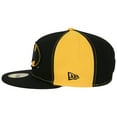thumbnail image 3 of Batman Logo Black  and  Yellow Panels New Era 59Fifty Fitted Hat-7 1/2 Fitted, 3 of 7