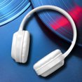 thumbnail image 6 of CXALSSY X3 Active Noise Cancelling Headphones, Over-Ear Headphones with Mic for Kids/Adults/Teen/School/TV, White, 6 of 7