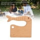 thumbnail image 4 of Cuchillo De Cocina Seguro, Haya, Saludable, Mejora Las Habilidades Cognitivas, Cuchillo De Madera Para Niños, Ergonómico, Seguro Para Frutas Y Verduras Durante 2-8 Años, 4 of 7