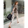 thumbnail image 6 of Womens Backpack Purse Waterproof Nylon Anti-theft Rucksack Lightweight Shoulder Bag, 6 of 8