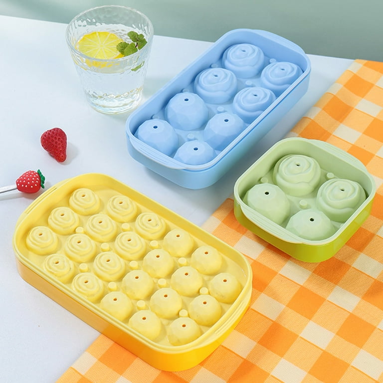 New Rhombic Ice Cube Mold Food Grade Ice Mold Ice Maker Diy