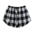 thumbnail image 1 of Shirt Extenders Layering Fake Top Lower Sweep Shirt Extender Asjustable Mini Skirt For Women, 1 of 4