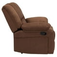 thumbnail image 2 of Harmony Series Chocolate Brown Microfiber Recliner, 2 of 6