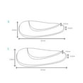 thumbnail image 3 of 1/3/5PAIRS High-quality Orthotic Professional Orthotic Shoe Insert For Arch Support Orthopedic Shoe Cushion Style H 1pair, 3 of 6