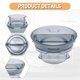thumbnail image 2 of Lid Plug Replacement for & Venturist Container 48oz/64oz A3500 A2500 V1200 X3 X5, Replacement Top Plug, 2 of 5