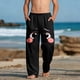 thumbnail image 1 of Pantalones largos para niños y niñas, de moda, estampados, casuales, de playa, con bolsillos., 1 of 9