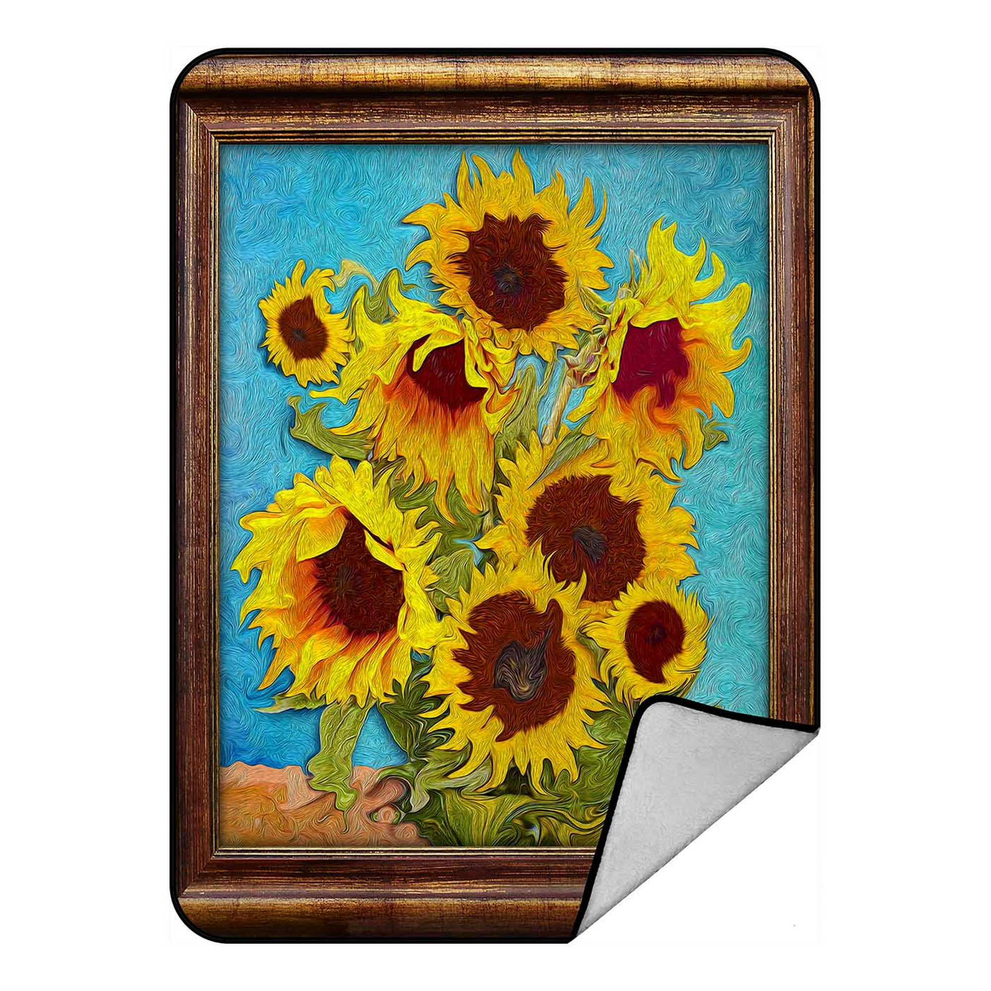 Sunflower blanket walmart deals