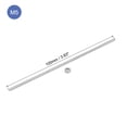 thumbnail image 2 of 5Pack M5 x 100mm Fully Threaded Rod with 10 Pack Hex Nuts, 1.25mm Thread Pitch 304 Stainless Steel, 2 of 6