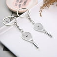 thumbnail image 2 of Valentines Day Gift for Him Her Husband Wife Couple Keychains Couple Gift for Boyfriend Girlfriend 2PCS Matching Keychain Set, 2 of 5