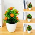 thumbnail image 4 of Realistic Plastic Foam Artifical Fruit Tree Bonsai For Home Decoration, 4 of 5