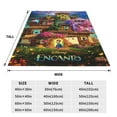 thumbnail image 3 of Encanto Blanket Super Soft Cozy Throw Blanket Fuzzy Comfy Flannel Blanket Warm Plush Blankets For Couch, Sofa, Bed 80"X60", 3 of 8