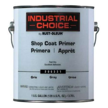 Rust-Oleum Industrial Industrial Choice 6100 System Shop Coat Primer, 1 Gal Can, Gray - 2 GA (647-206331)