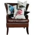 thumbnail image 3 of Cardinal Bird Emboridery  with Feather Filled Pillow, Red, 18 by 18-Inch, 3 of 3