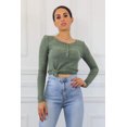 thumbnail image 6 of Brushed Out Two Tone Long Sleeves Top, 6 of 10