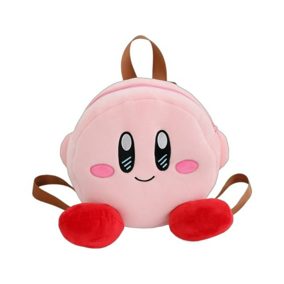 Pink Plush Bag Makeup Organizer Purse Storage Bags Star Tote Collection Package Backpack Christmas Decor (bag)