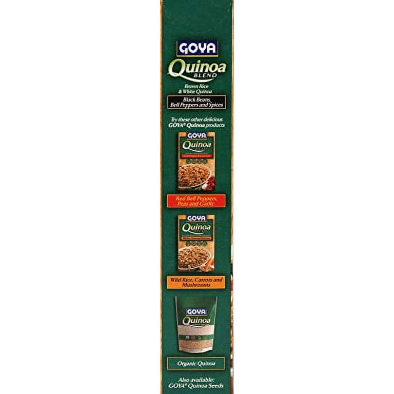 Goya Quinoa Blend with Black Beans Bell Peppers Spices 6 oz