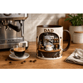 thumbnail image 2 of Barista Dad Accent Mug, Espresso Machine Coffee Cup with Beans, Father's Day Gift for Dad, 2 of 4