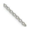 thumbnail image 1 of 925 Sterling Silver 2.5mm Rolo Chain Necklace 20 inch for Female, 1 of 5