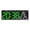 Black Green, variant on USB Powered Digital Alarm Clock TEMP Date Week Dual Alarm Timing Countdown Snooze Table Clock Auto Dimmable 12/24H DST LED Clock