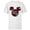 White, variant on Disney Mickey Mouse Racing Champs MM28 Race Car Team Icon - Short Sleeve T-Shirt for Kids - Customized-White