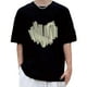 thumbnail image 2 of Camiseta de manga corta,Camiseta de algodón para camiseta para hombres y mujeres, cuello redondo, parte superior suelta, construcción robusta, 2 of 8