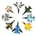 thumbnail image 4 of 8 piezas de aviones de de aleación, regalo de cumpleaños, coleccionables, , adornos de aviación conmemorativos para niños., 4 of 9