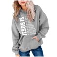 thumbnail image 4 of Gubotare Youth Hooded Sweatshirts Girls Soft Hooded Sweatshirt Classic Hoodies Loose Pullover Sweatshirts for Kids 4T 5T (Grey,4-5 Years), 4 of 6
