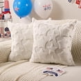 thumbnail image 6 of 250 Anniversary 4Th Of July American Flag Red, White Blue New Pillows for Living Room and Bedroom, Single Sided Printing,Pillow Cover Without Core，17.7*17.7Inch, 6 of 8