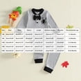thumbnail image 3 of Gubotare Winter Newborn Baby Boy Girl Clothes Set Ribbed Outfits Unisex Infant Solid Long Sleeve Tops Pants 2PCS Grey,Size 12-18 Months, 3 of 9