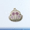 thumbnail image 3 of Shisuyan 1 Set Embroidery Coin Purse with Kiss Clasp Lock for Women in Multi Color for Gift Giving, 3 of 9