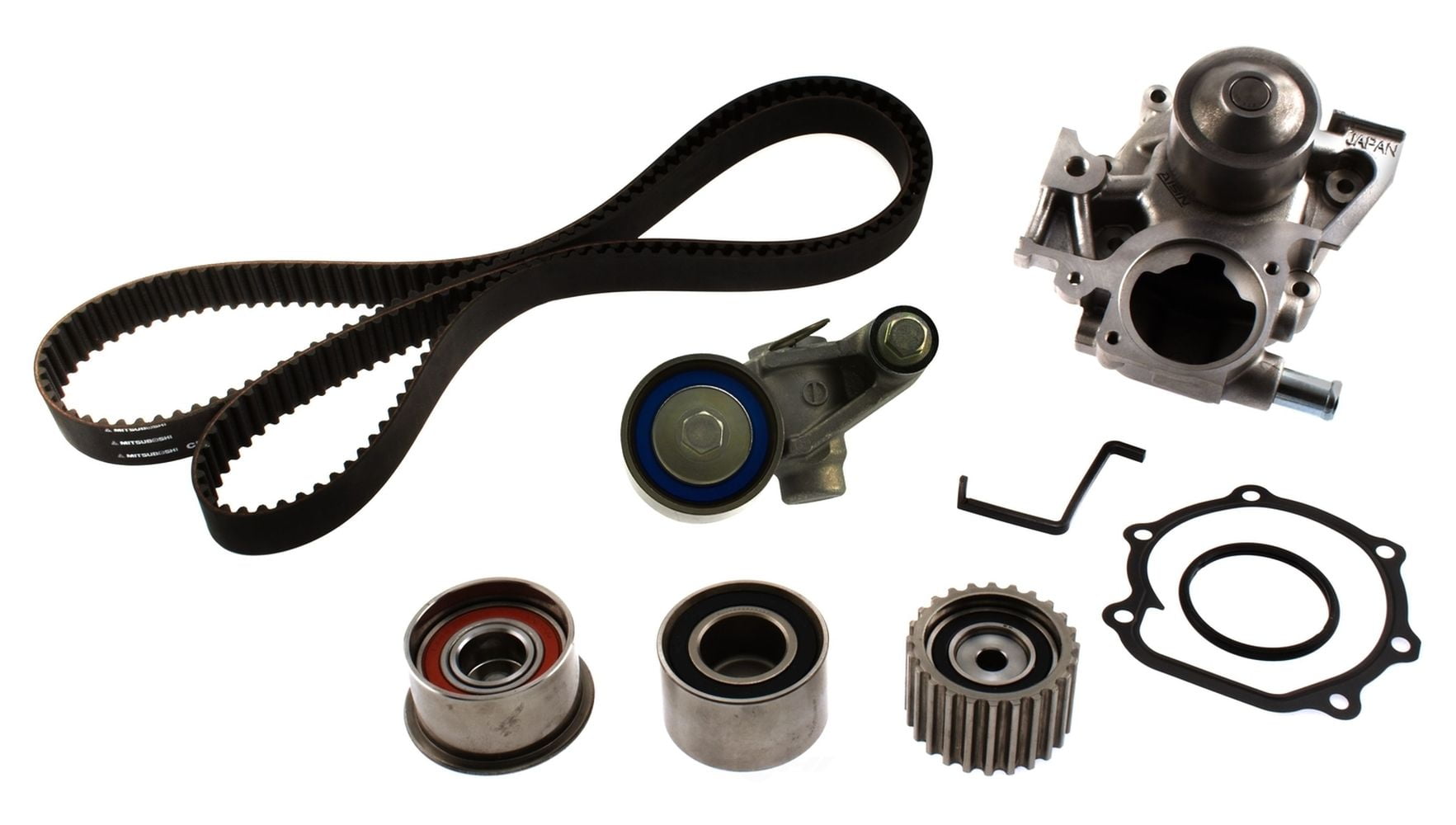 Aisin TKF-006 Engine Timing Belt Kit with New Water Pump Fits 2011 Subaru Outback