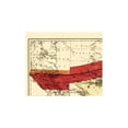 thumbnail image 4 of Railroad Map - Texas and Pacific Railway - Colton 1873 - Vintage Wall Art, 4 of 4