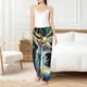 thumbnail image 4 of Balery Colorful Stained Glass Deer Pantalones de pijama para mujer, pijamas ultraligeros, pantalones de estar por casa-3X-Large, 4 of 6