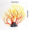 thumbnail image 3 of Aquarium Fake Sea Branch Soft Plastic with Base, Realistic Flexible Coral Reef Decoration for Saltwater Tank, Safe Gentle Hideout for Fish Shrimp Betta Aquascaping, 3 of 7