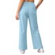 thumbnail image 4 of Pincandy Women's Plus Size Solid Color Elastic Waist Drawstring Sports Pants with Pockets, Comfortable & Stylish, Daily & Party Wear, 4 of 6