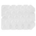 thumbnail image 3 of Miangastore Lab Tube Racks Test Tube Organizer White Preventing Breakage 1Pack 8.21X6.09X1.49in, 3 of 9