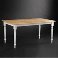 thumbnail image 1 of Boraam Windsor Ferme 36 "x 60" Table à Manger en Blanc et Naturel, 1 of 3