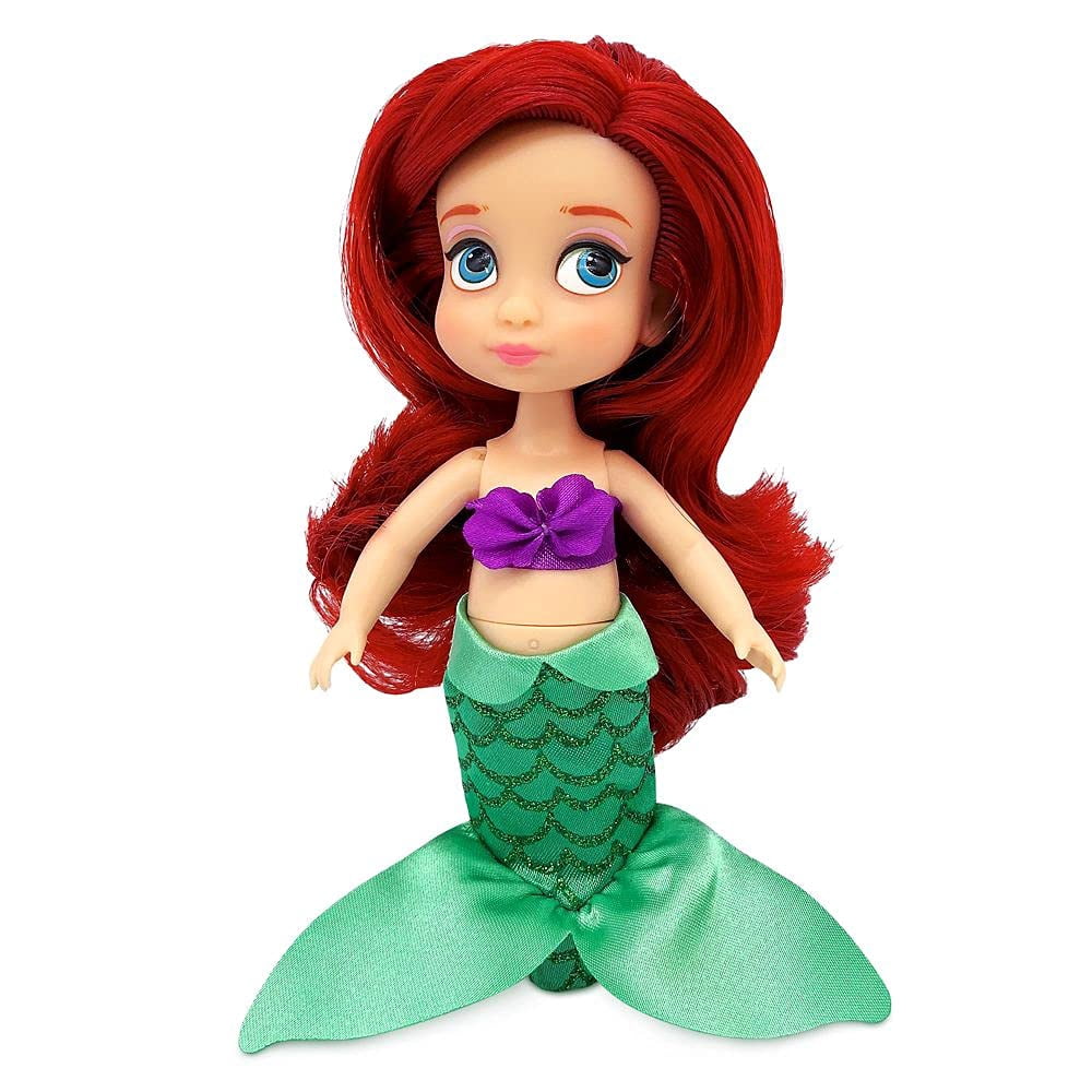 Disney Ariel Animators' Collection Mini Doll Play Set, 5 Inches, with Costumes and Accessories