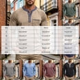 thumbnail image 4 of Akiihool Men's Graphic Tees Men's T-Shirts Long Sleeve Crew Neck T Shirts Casual Classic Basic Tee Shirts Navy,S, 4 of 6