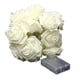 thumbnail image 2 of 1 cadena de luces LED de 20 rosas, blanco cálido, funciona con pilas Fokelyi MZQ-0906-5, 2 of 8