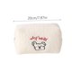 thumbnail image 4 of Bolsa de maquillaje | Organizador de almacenamiento de felpa de gran capacidad | Lindo patrón de oso y corazón de cordero | Cierre de cremallera | Bolsa de cosméticos multiusos | Lavable | Tacto, 4 of 4