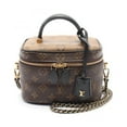 thumbnail image 1 of Pre-Owned LOUIS VUITTON Vanity NV PM Handbag Coated Canvas Leather Monogram Reverse... (Good), 1 of 9