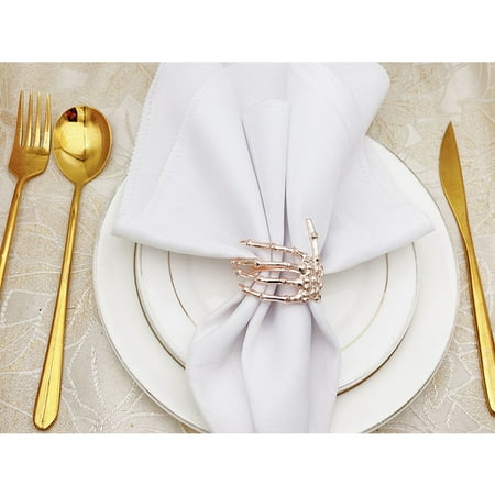 

BTJX Skull Palm Party Creative Napkin Storage Ring Napkin Decoration Ring