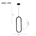 thumbnail image 3 of Lámpara Candil Modelo UNNU Luxica Lighting Tipo Colgante, 3 of 7