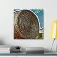thumbnail image 3 of Harvesting Hay Bale Scene - Canvas, 3 of 10
