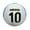Light Blue 90, variant on Icon Sports Official Licensed Argentina National Football Team AFA Soccer Ball Size 5 - Player Number 10