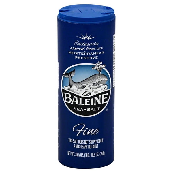 La Baleine Fine Sea Salt 26.5 oz Shaker Single Pack