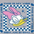 thumbnail image 3 of Disney - Daisy - This Is My Vibe - Juniors Cropped Cotton Blend T-Shirt, 3 of 5