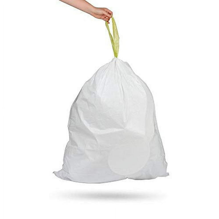 NINESTARS Large White Trash Bags NSTB-21-45 (Packaging May